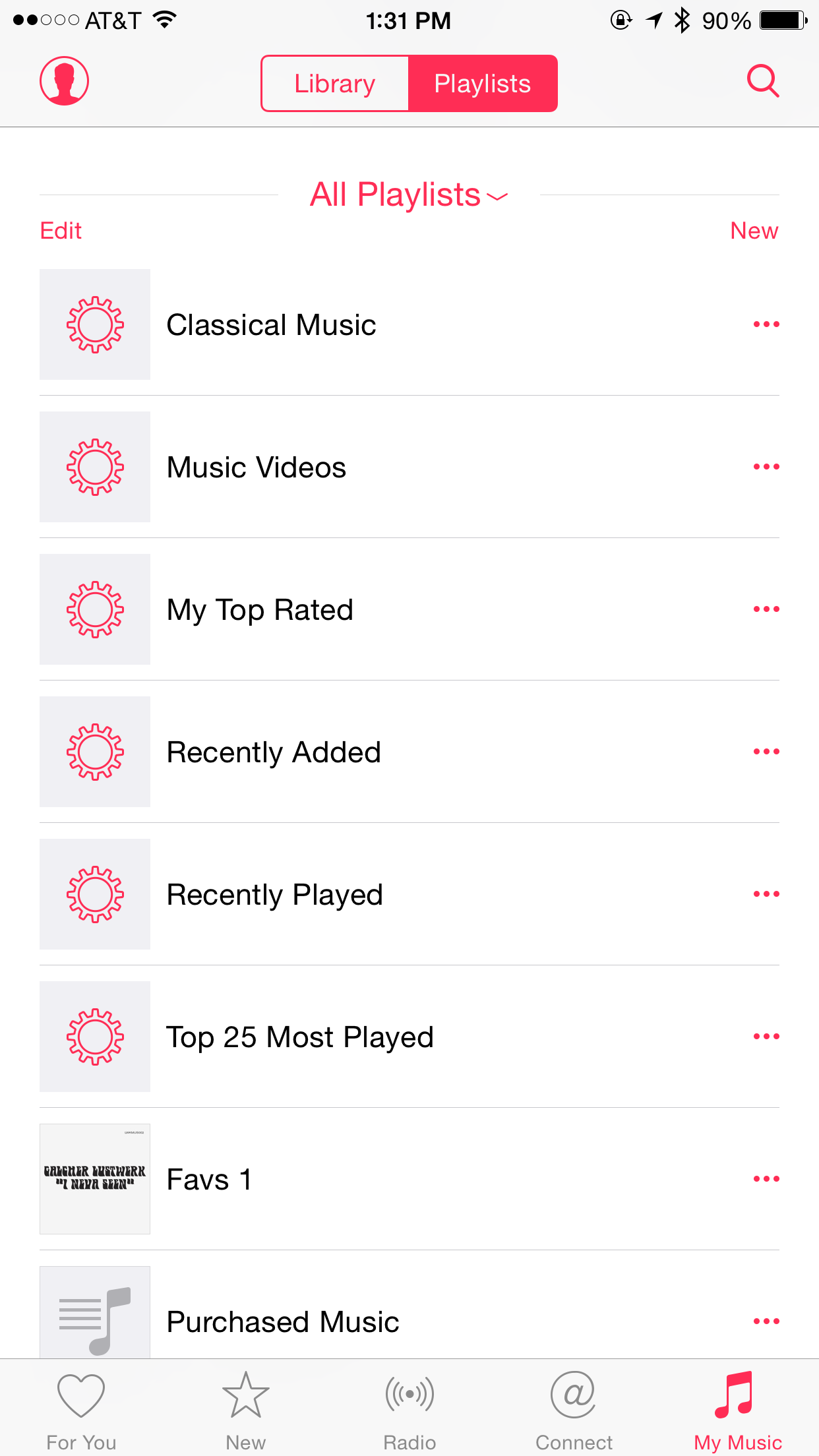 Apple playlist